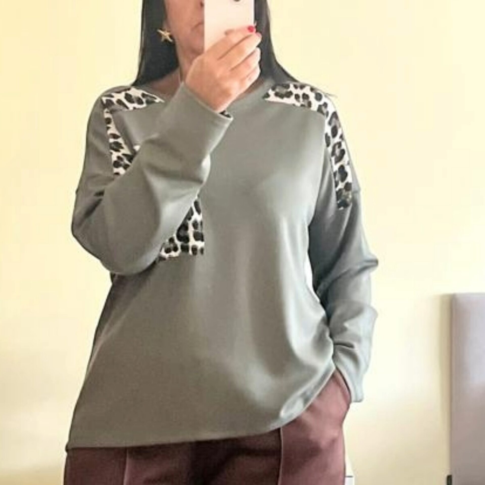 SUDADERA LIVE CAQUI - 2