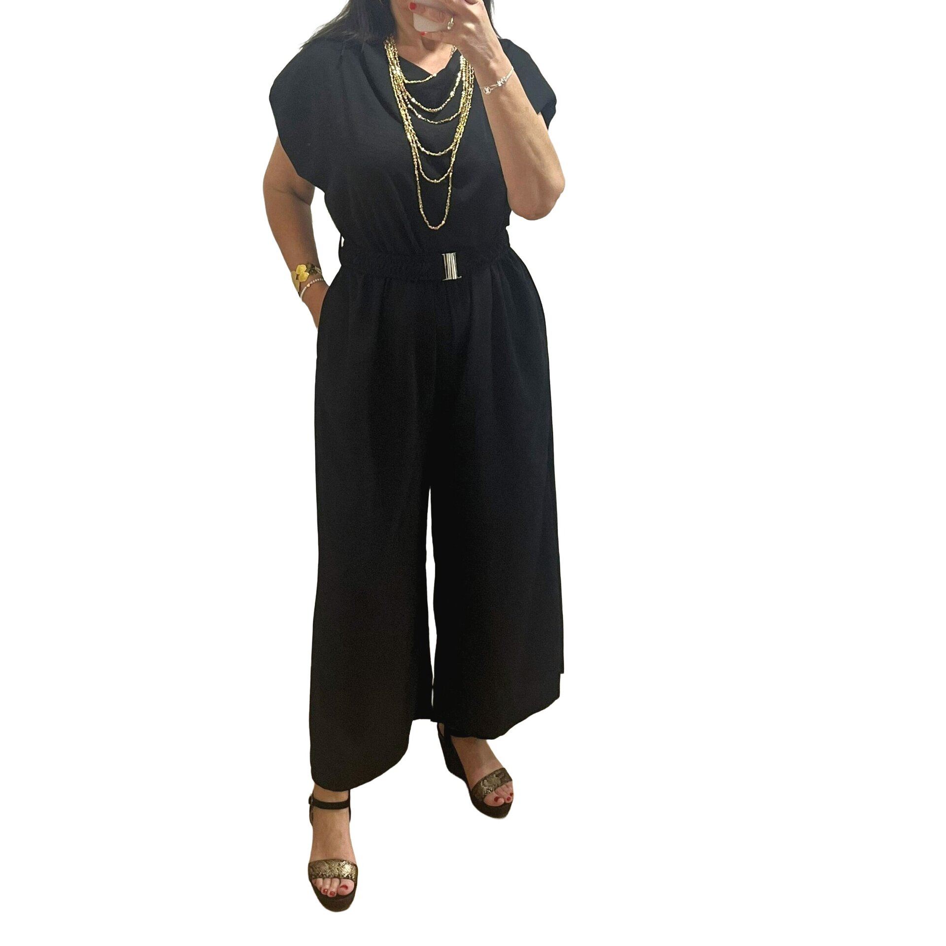 Mono palazzo color negro - 3