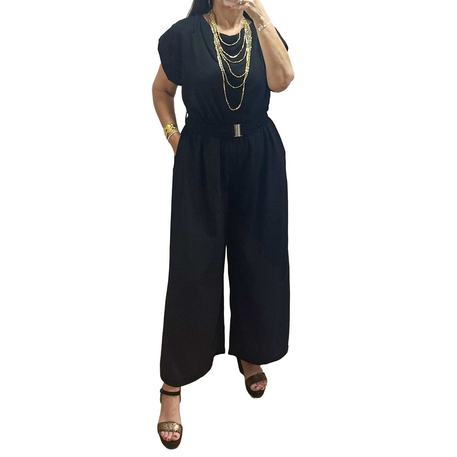 Mono palazzo color negro - 2